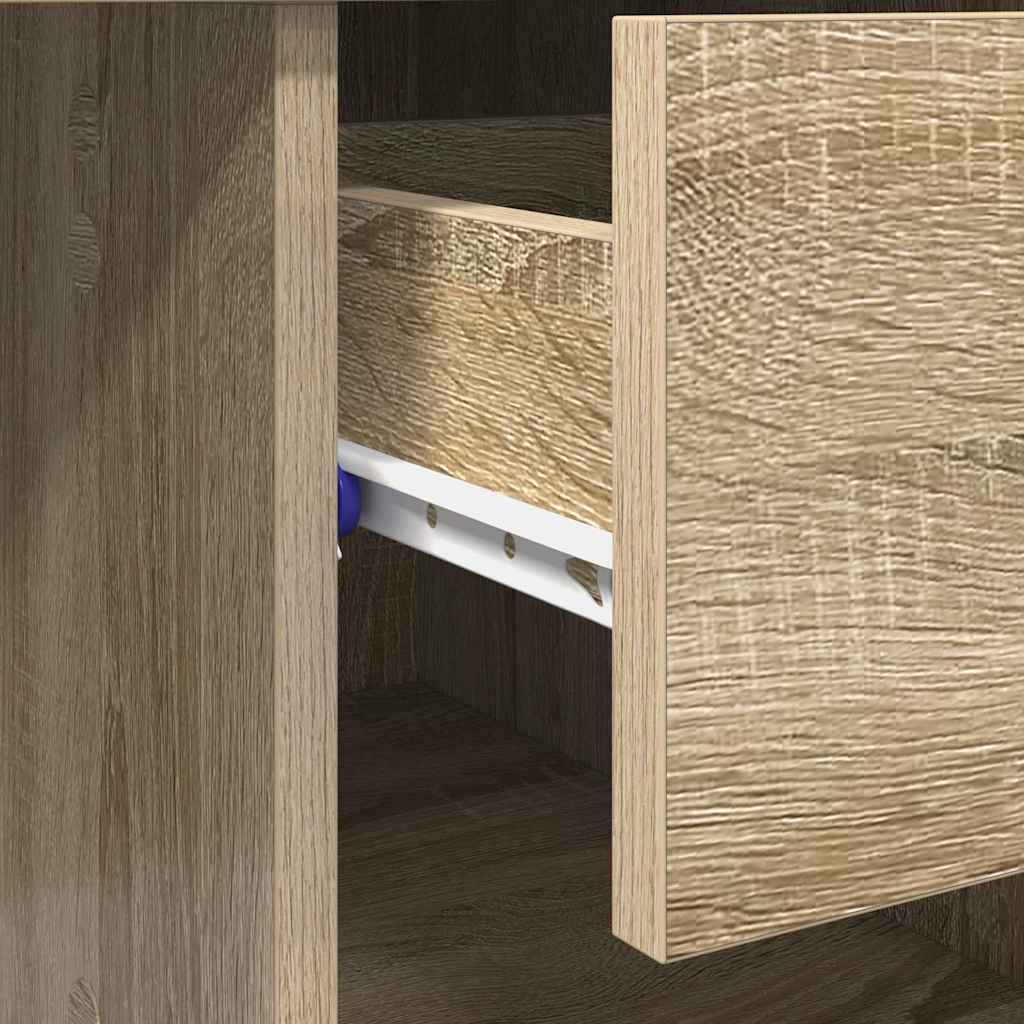 Bureau Chêne Sonoma 90 x 49 x 75 cm Bois d'ingénierie - XIOS
