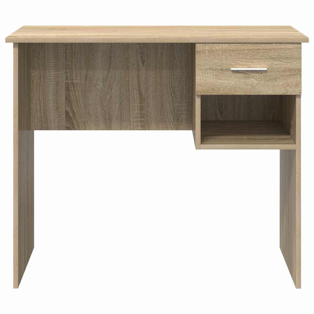 Bureau Chêne Sonoma 90 x 49 x 75 cm Bois d'ingénierie - XIOS
