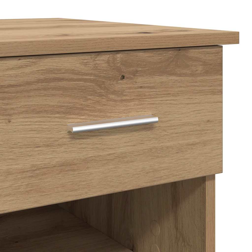 Bureau Chêne artisanal Bois d'ingénierie 90 x 49 x 75 cm - XIOS
