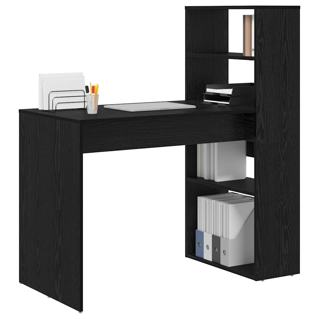 Bureau Chêne noir 113 x 54 x 120 cm Bois d'ingénierie - XIOS