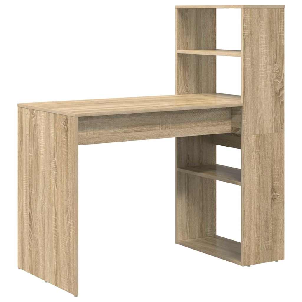 Bureau Chêne Sonoma 113 x 54 x 120 cm Bois d'ingénierie - XIOS