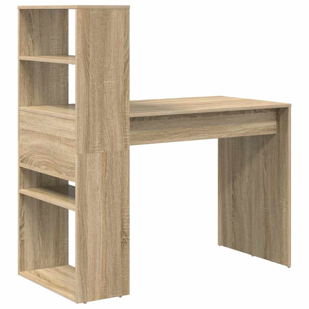 Bureau Chêne Sonoma 113 x 54 x 120 cm Bois d'ingénierie - XIOS