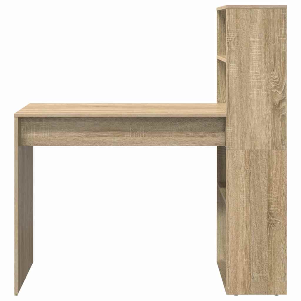 Bureau Chêne Sonoma 113 x 54 x 120 cm Bois d'ingénierie - XIOS