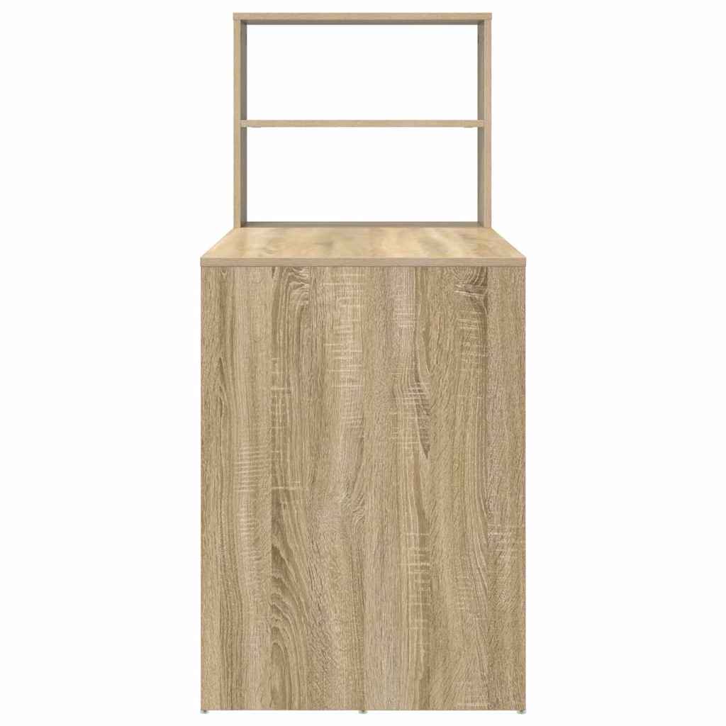 Bureau Chêne Sonoma 113 x 54 x 120 cm Bois d'ingénierie - XIOS