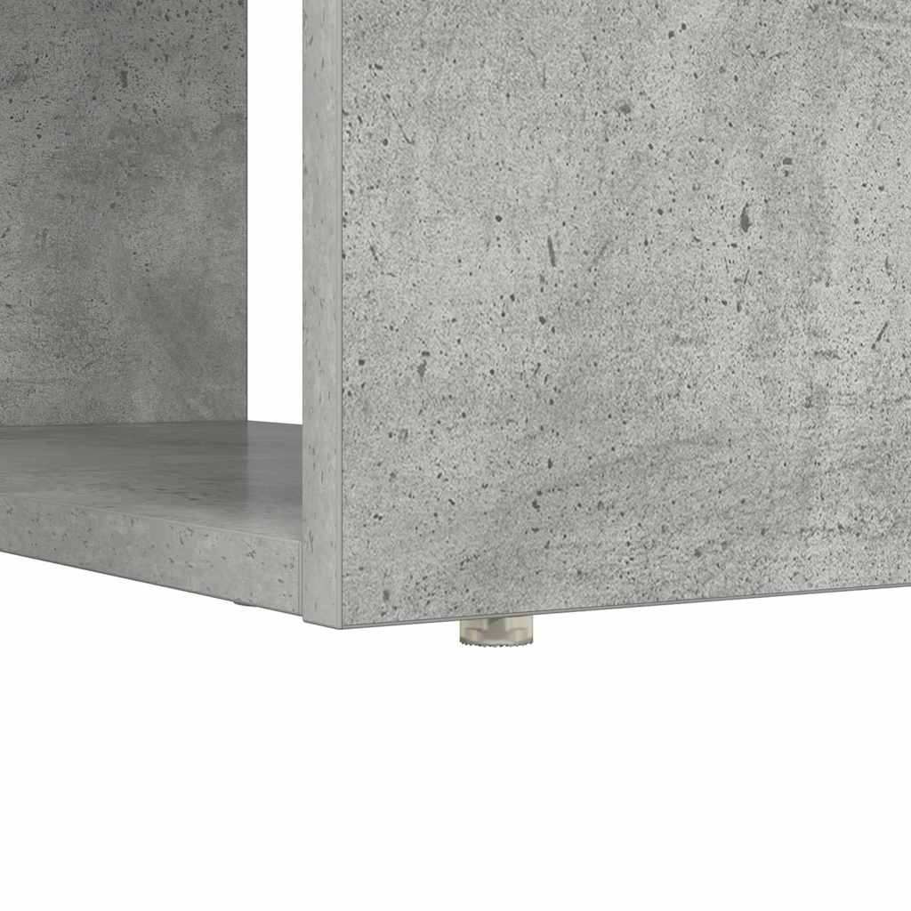 Bureau Gris béton 113 x 54 x 120 cm Bois d'ingénierie - XIOS
