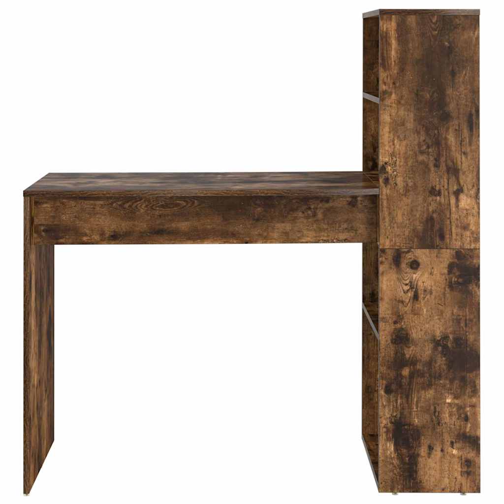 Bureau Chêne fumé 113 x 54 x 120 cm Bois d'ingénierie - XIOS