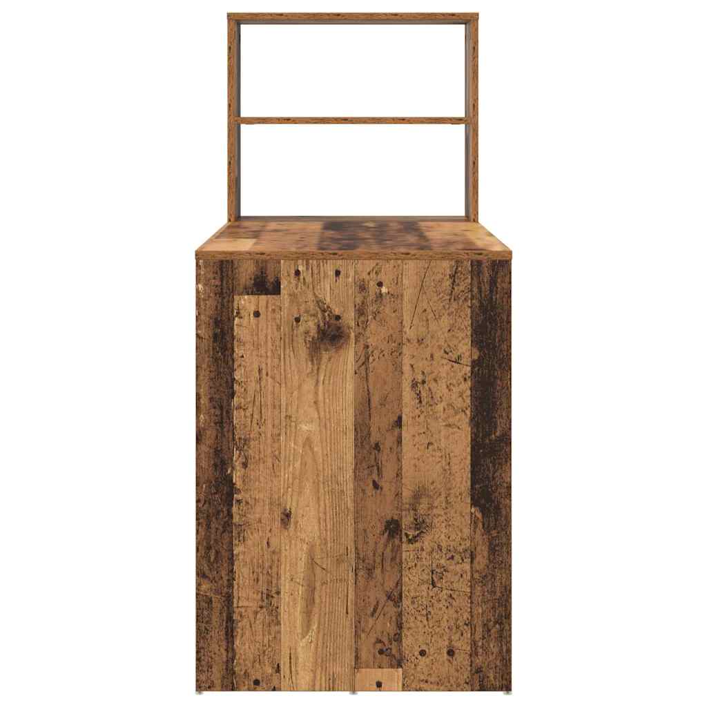 Bureau Bois Ancien 113 x 54 x 120 cm Bois d'ingénierie - XIOS