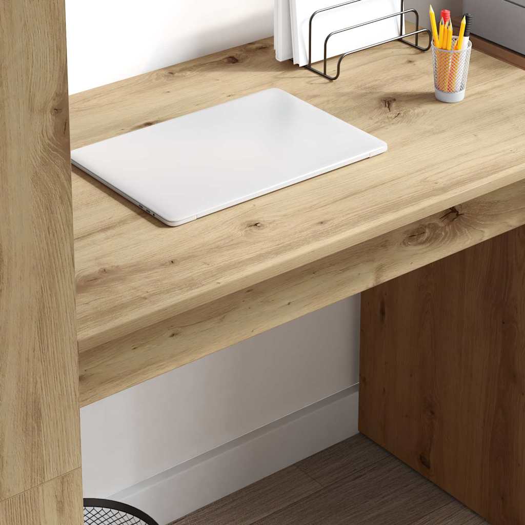 Bureau Chêne artisanal 113 x 54 x 120 cm Bois d'ingénierie - XIOS