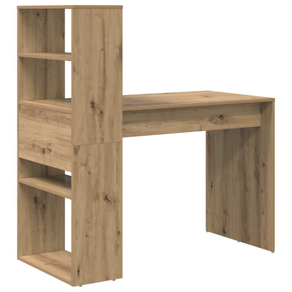 Bureau Chêne artisanal 113 x 54 x 120 cm Bois d'ingénierie - XIOS