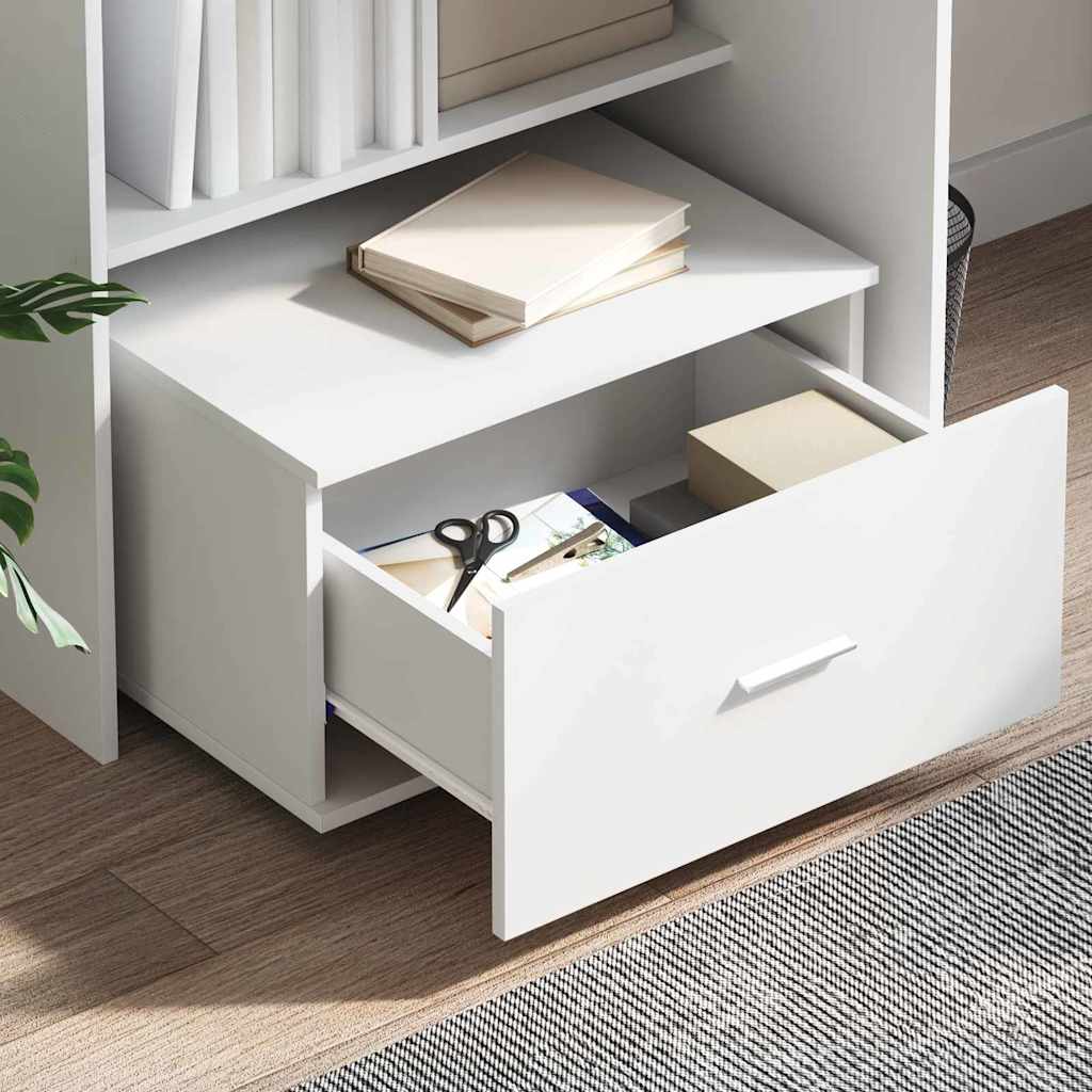 Armoire à tiroirs avec roue Blanc 55 x 45 x 31 cm - XIOS