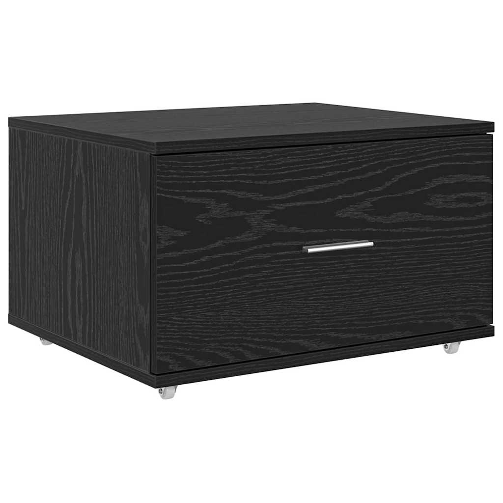 Armoire à tiroirs Noir 55 x 45 x 33,5 cm Bois d'ingénierie - XIOS