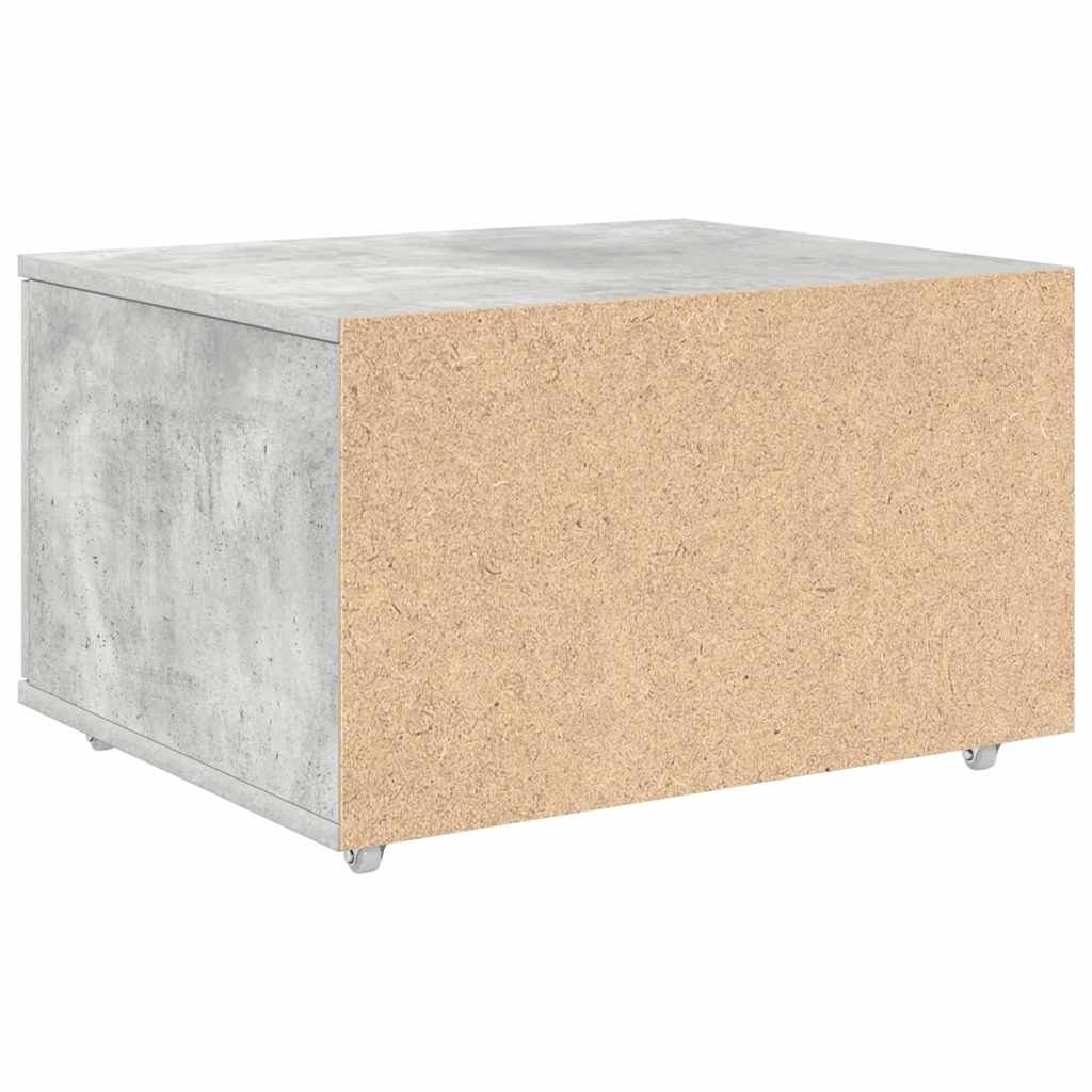 Armoire à tiroirs avec roue Gris béton 55 x 45 x 31 cm - XIOS