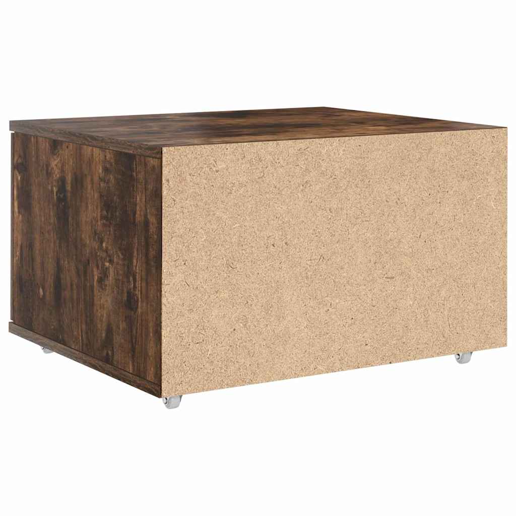 Armoire à tiroirs avec roue Chêne fumé 55 x 45 x 31 cm - XIOS