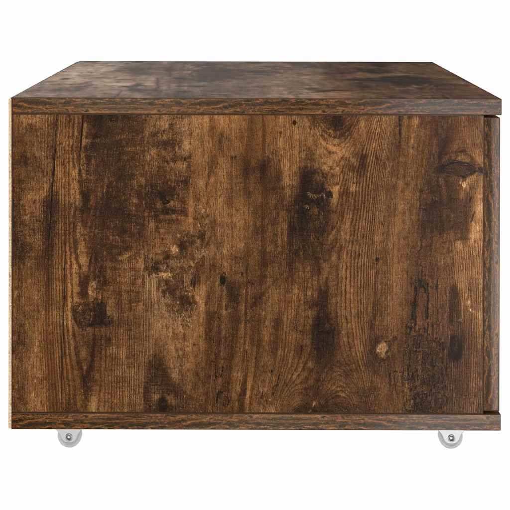 Armoire à tiroirs avec roue Chêne fumé 55 x 45 x 31 cm - XIOS