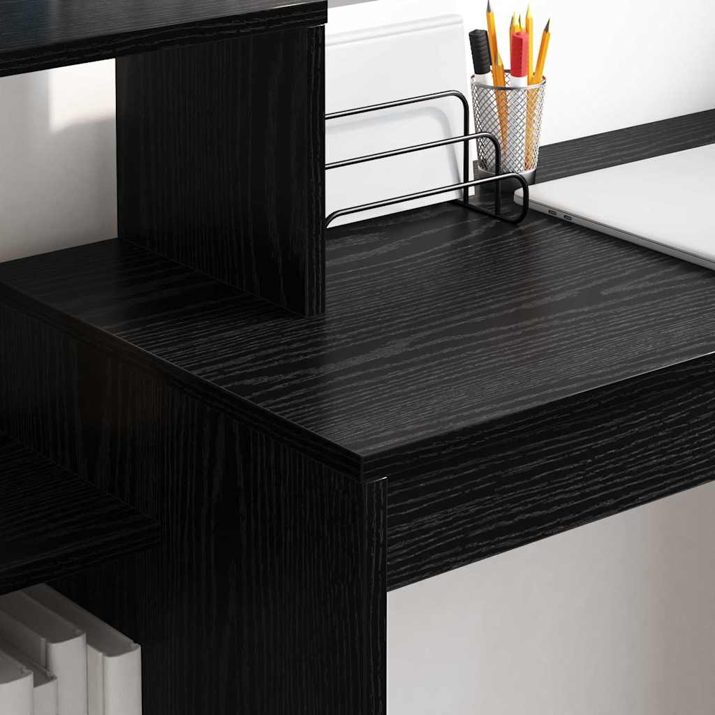 Bureau Chêne noir Bois d'ingénierie 100 x 40 x 90 cm - XIOS