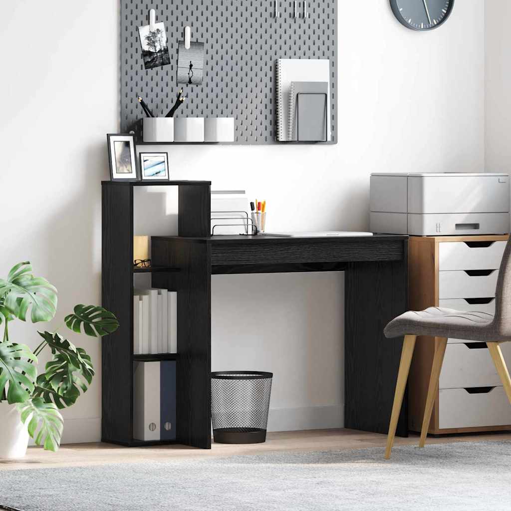 Bureau Chêne noir Bois d'ingénierie 100 x 40 x 90 cm - XIOS
