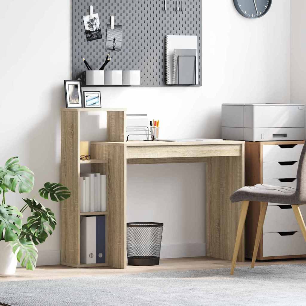 Bureau Chêne Sonoma 100 x 40 x 90 cm Bois d'ingénierie