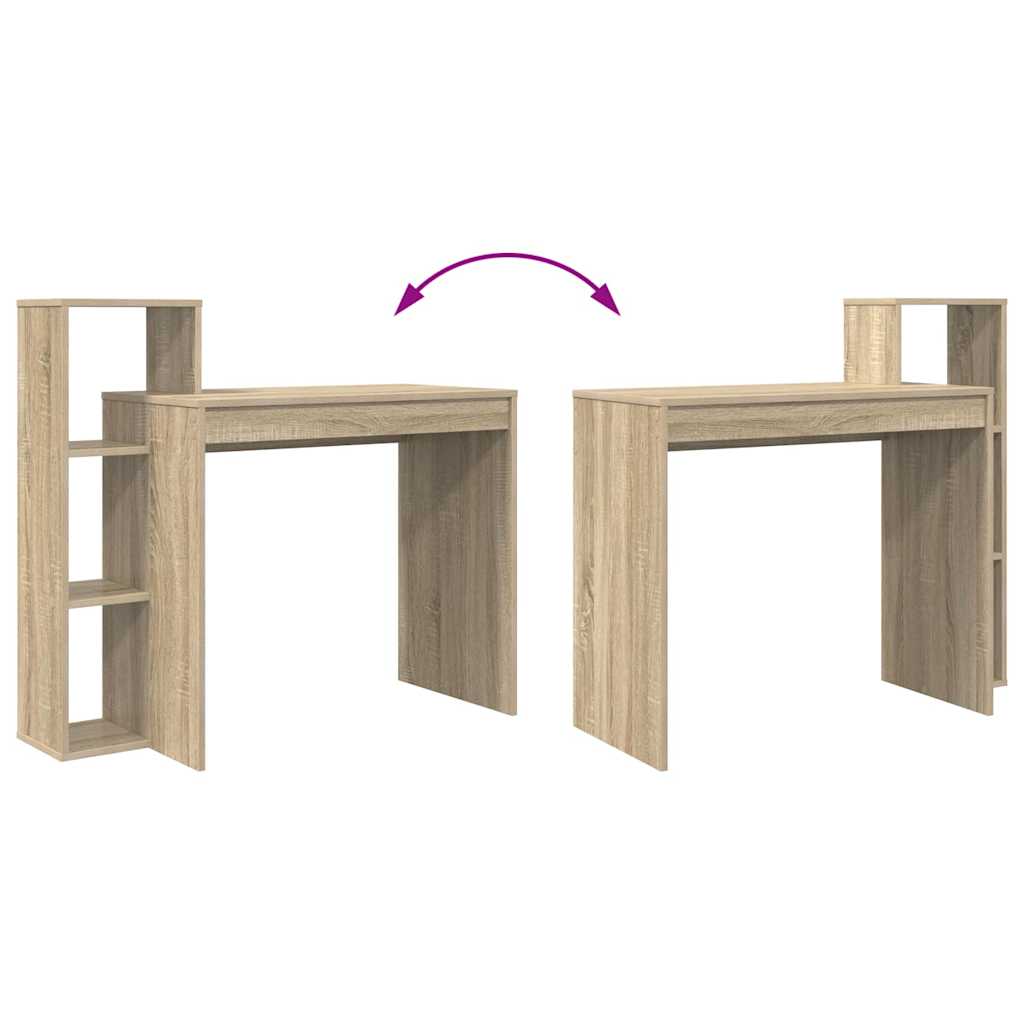 Bureau Chêne Sonoma 100 x 40 x 90 cm Bois d'ingénierie