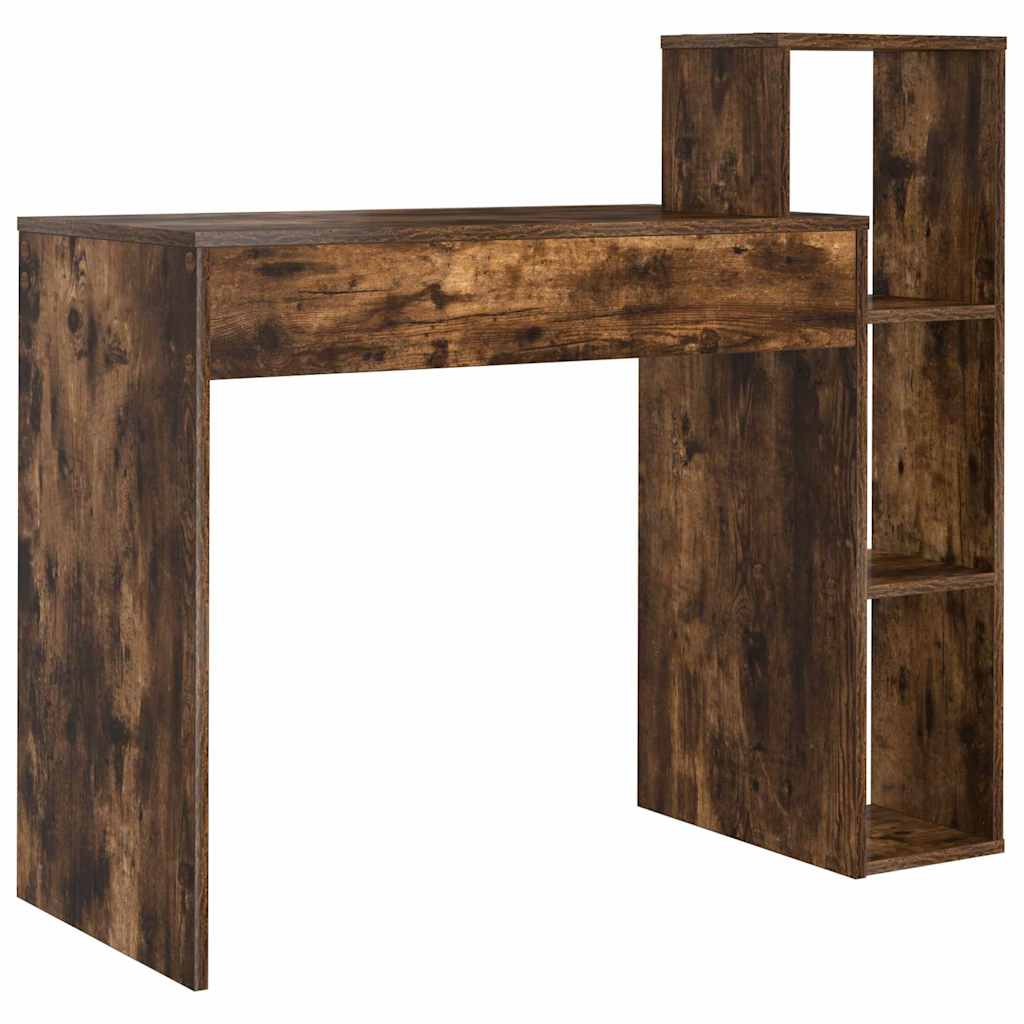 Bureau Chêne fumé 100 x 40 x 90 cm Bois d'ingénierie - XIOS