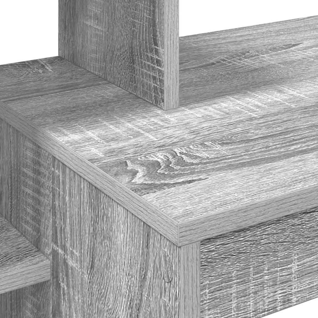 Bureau Sonoma gris 100 x 40 x 90 cm Bois d'ingénierie - XIOS