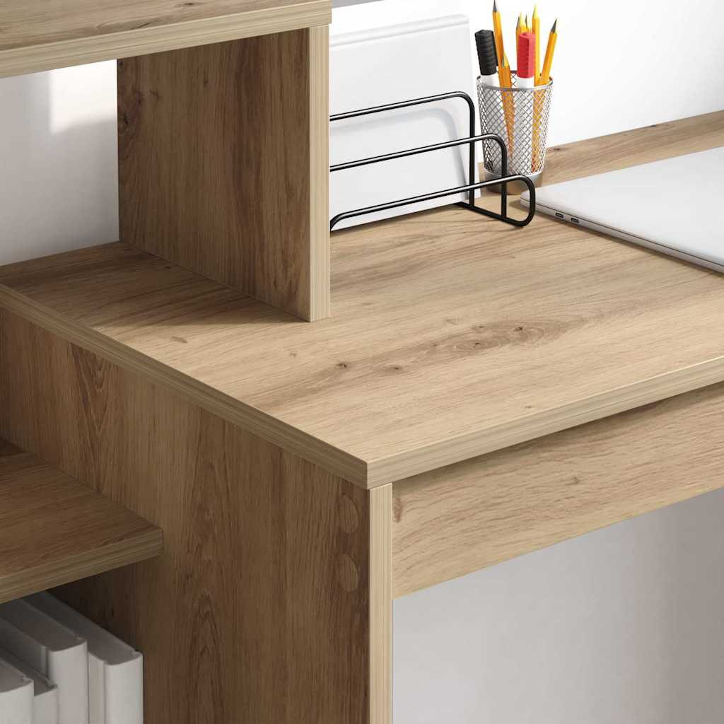 Bureau Chêne artisanal Bois d'ingénierie 100 x 40 x 90 cm - XIOS