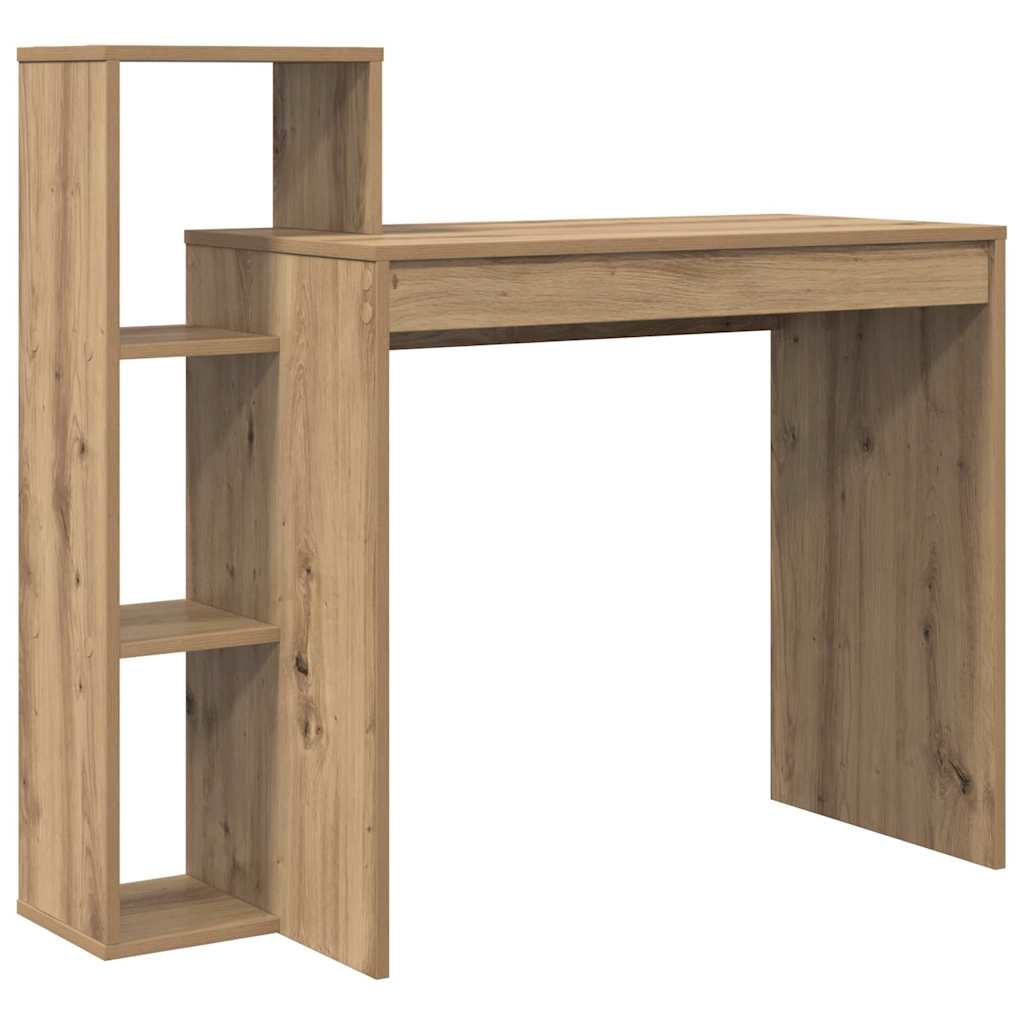 Bureau chêne artisanal 100 x 40 x 90 cm Bois d'ingénierie - XIOS