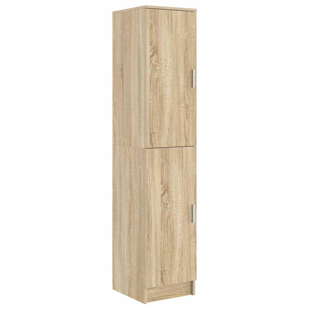 Highboard Chêne sonoma 35 x 39 x 168 cm Bois d'ingénierie - XIOS
