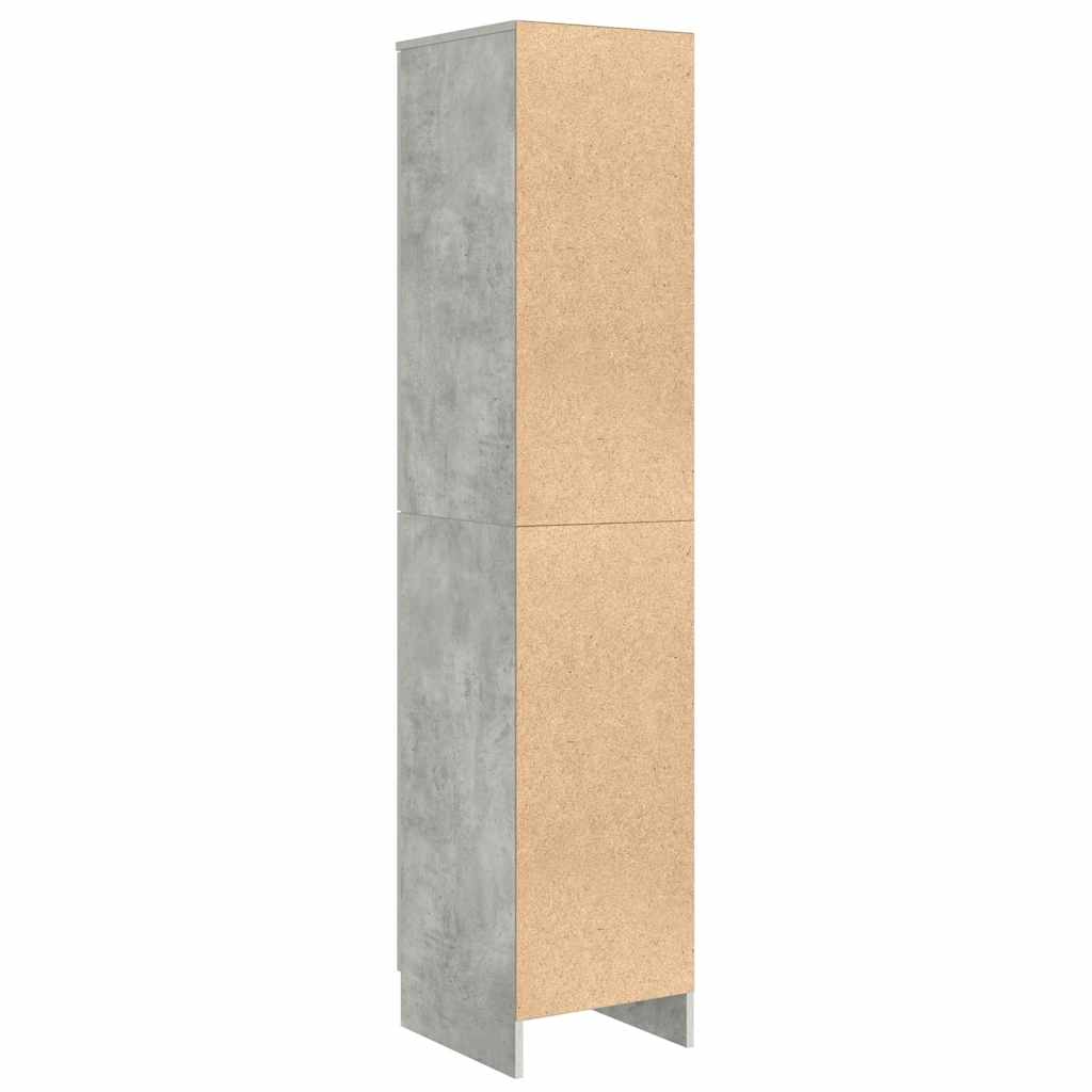 Haut Armoire Gris béton 35 x 39 x 168 cm - XIOS