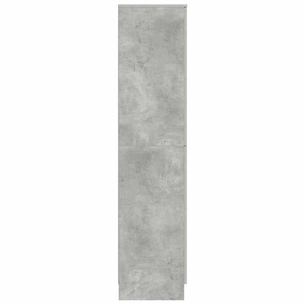 Haut Armoire Gris béton 35 x 39 x 168 cm - XIOS