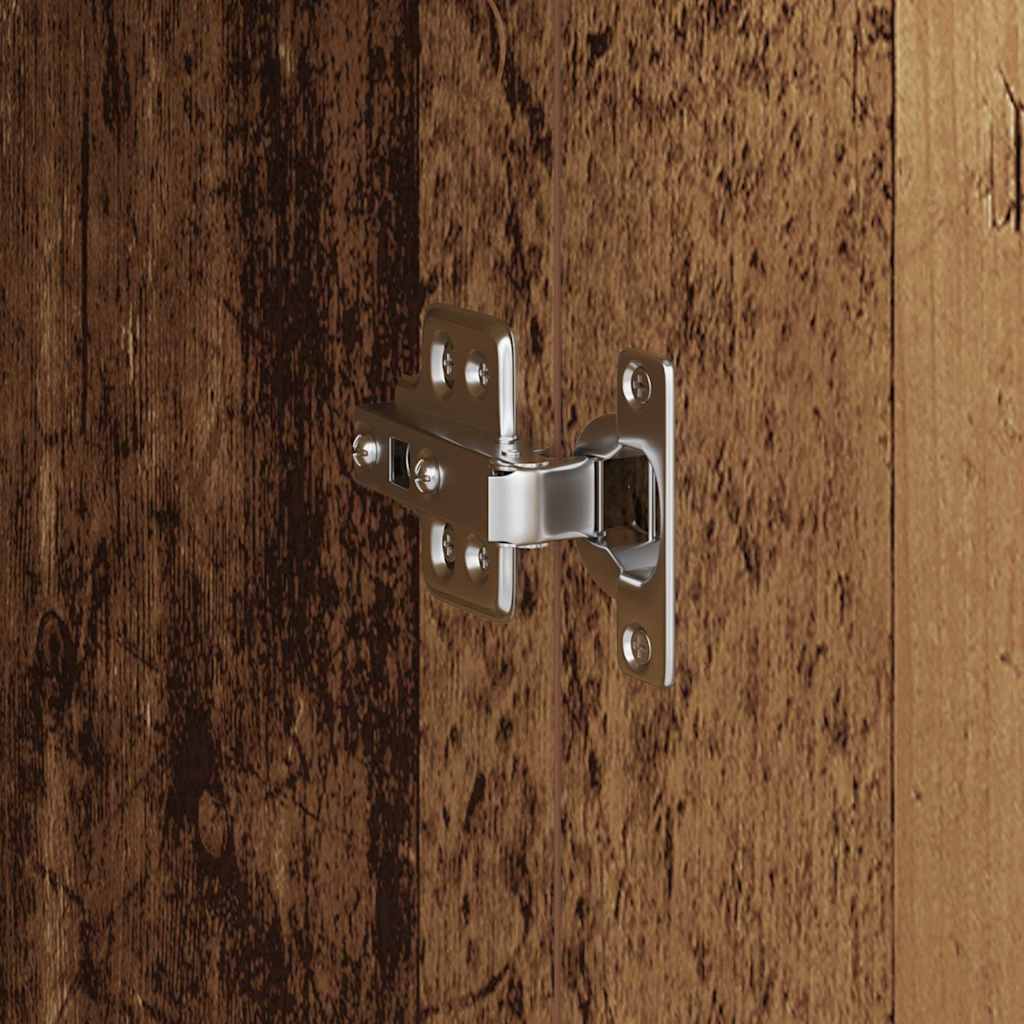 Highboard Bois ancien 35 x 39 x 168 cm Bois d'ingénierie - XIOS