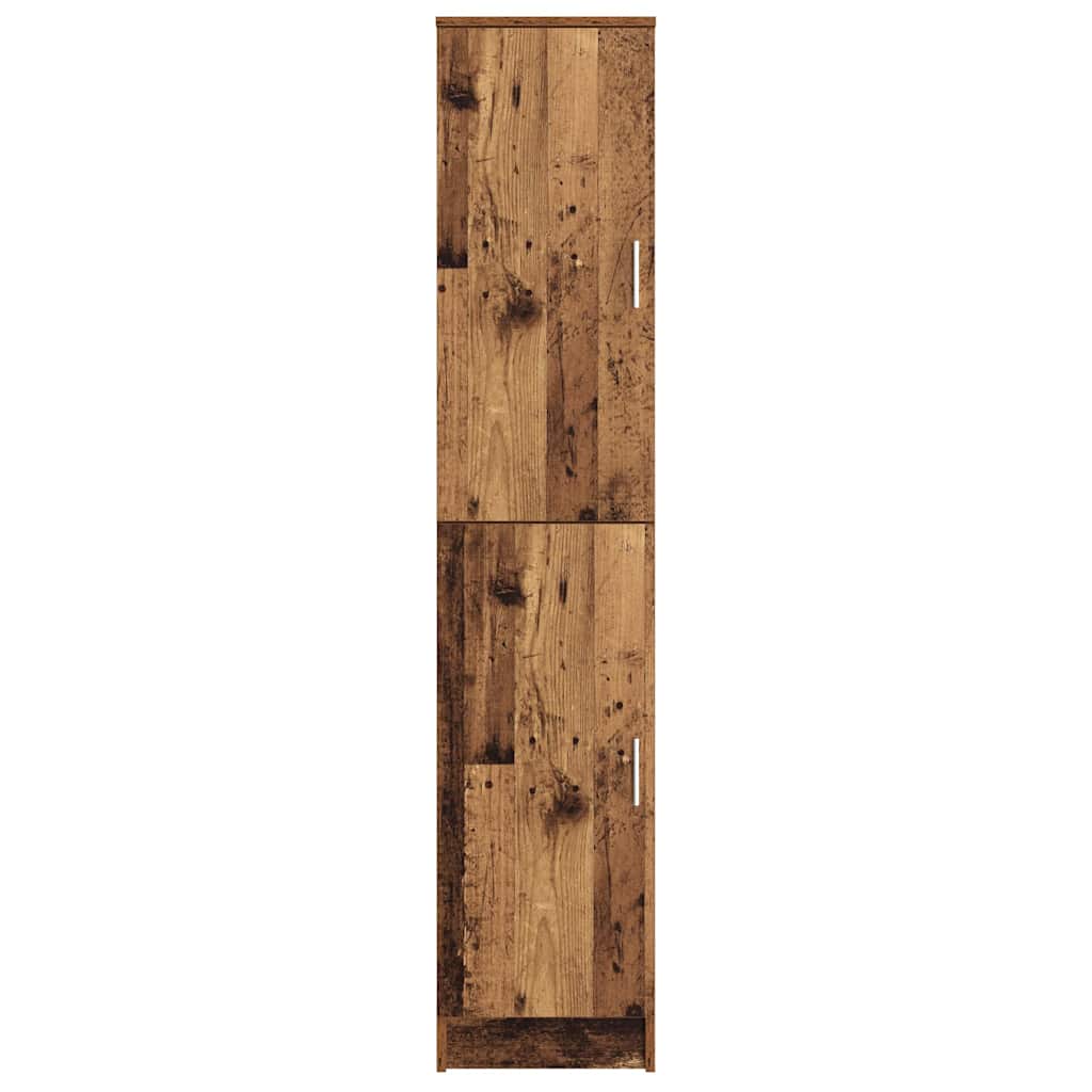 Highboard Bois ancien 35 x 39 x 168 cm Bois d'ingénierie - XIOS