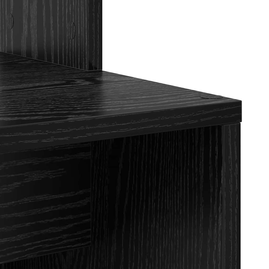 Bureau Chêne noir 78.5 x 37 x 154.5 cm Bois d'ingénierie - XIOS