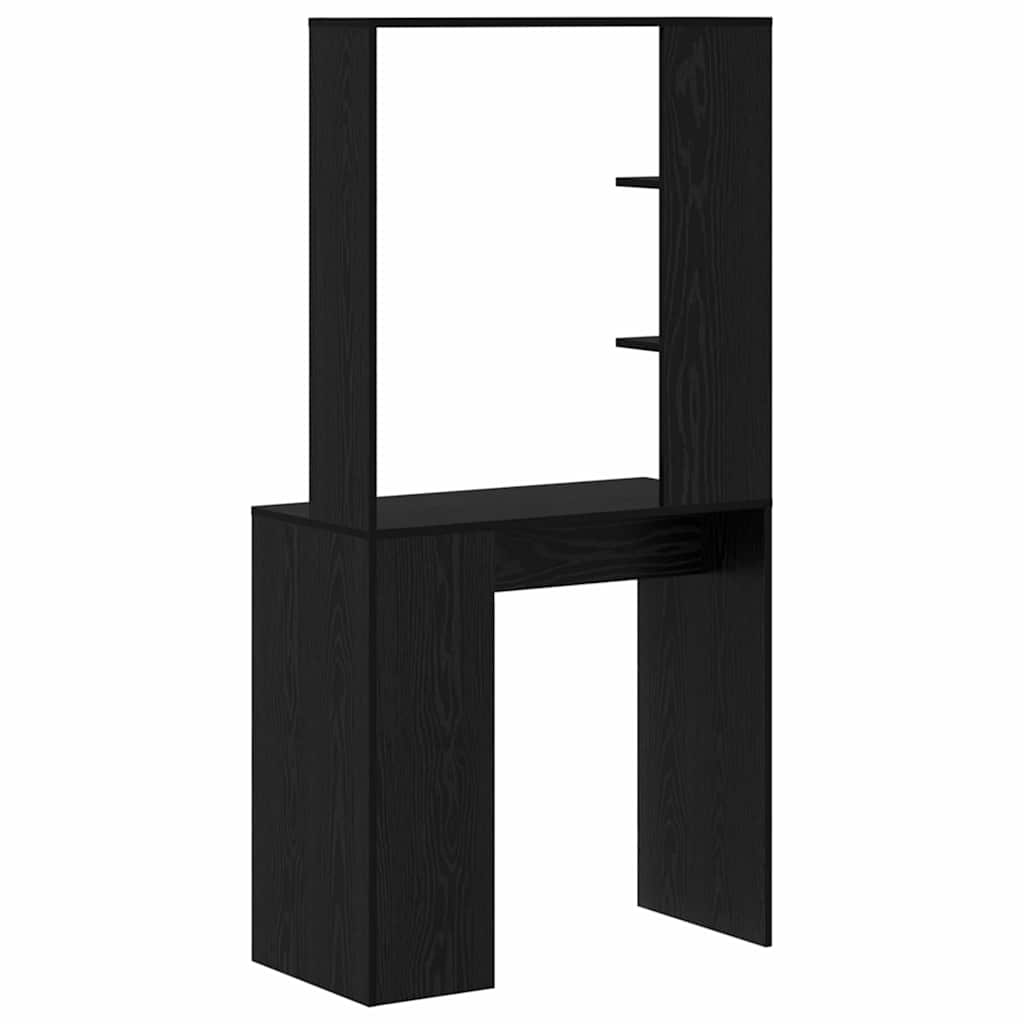 Bureau Chêne noir 78.5 x 37 x 154.5 cm Bois d'ingénierie - XIOS