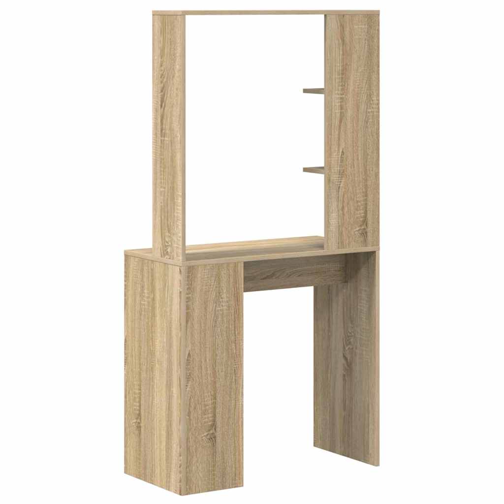 Bureau Chêne sonoma 78.5 x 37 x 154.5 cm Bois d'ingénierie - XIOS