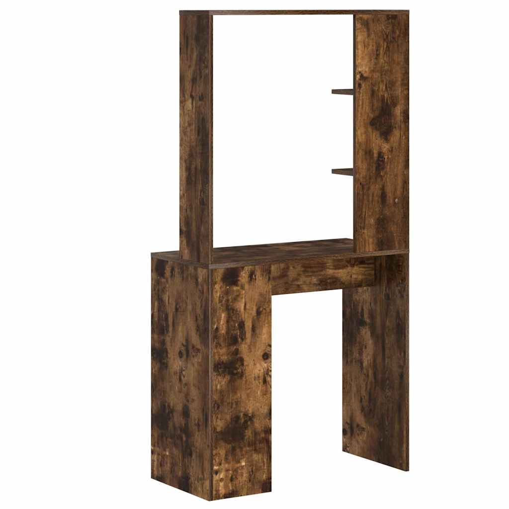 Bureau Chêne fumé 78.5 x 37 x 154.5 cm Bois d'ingénierie - XIOS