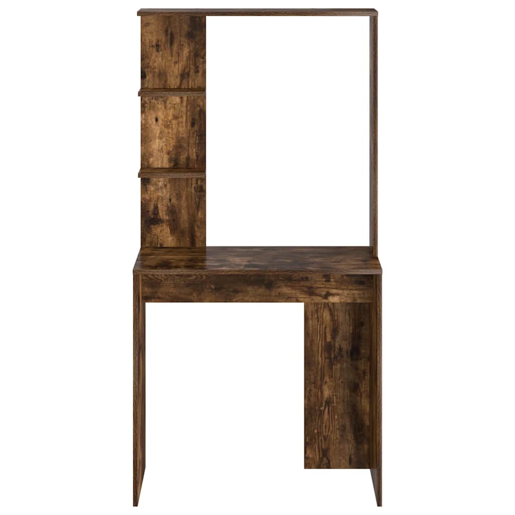 Bureau Chêne fumé 78.5 x 37 x 154.5 cm Bois d'ingénierie - XIOS