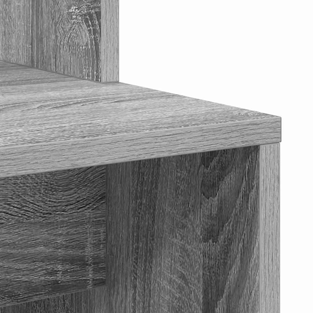 Bureau Gris Sonoma Bois d'ingénierie 78,5 x 37 x 154,5 cm - XIOS