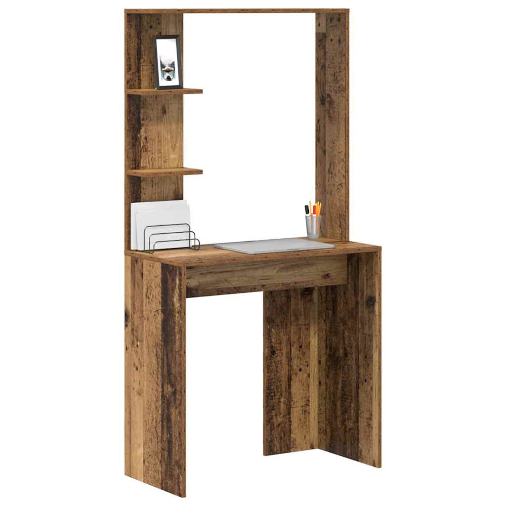 Bureau Bois Ancien 78,5 x 37 x 154,5 cm Bois d'ingénierie - XIOS