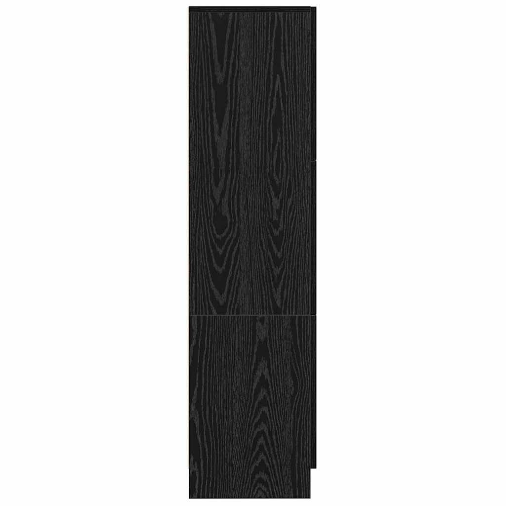 Haut Armoire Chêne noir 31.5 x 32 x 122.5 cm - XIOS