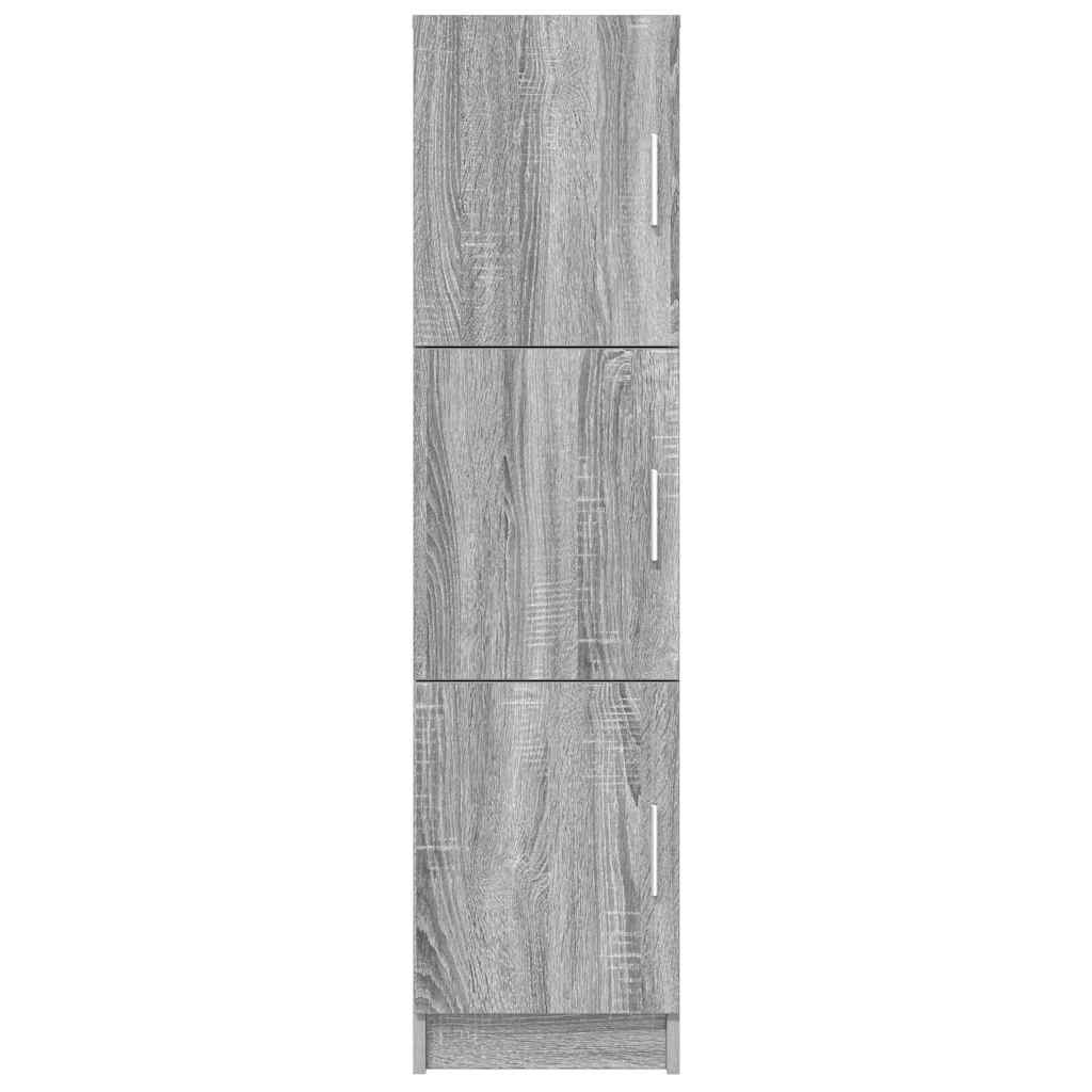 Haut Armoire Gris Sonoma 31.5 x 32 x 122.5 cm - XIOS