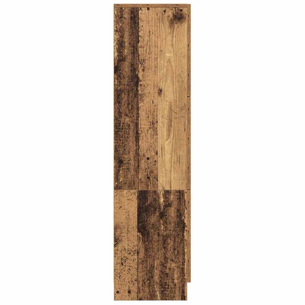 Haut Armoire Bois ancien 31.5 x 32 x 122.5 cm - XIOS