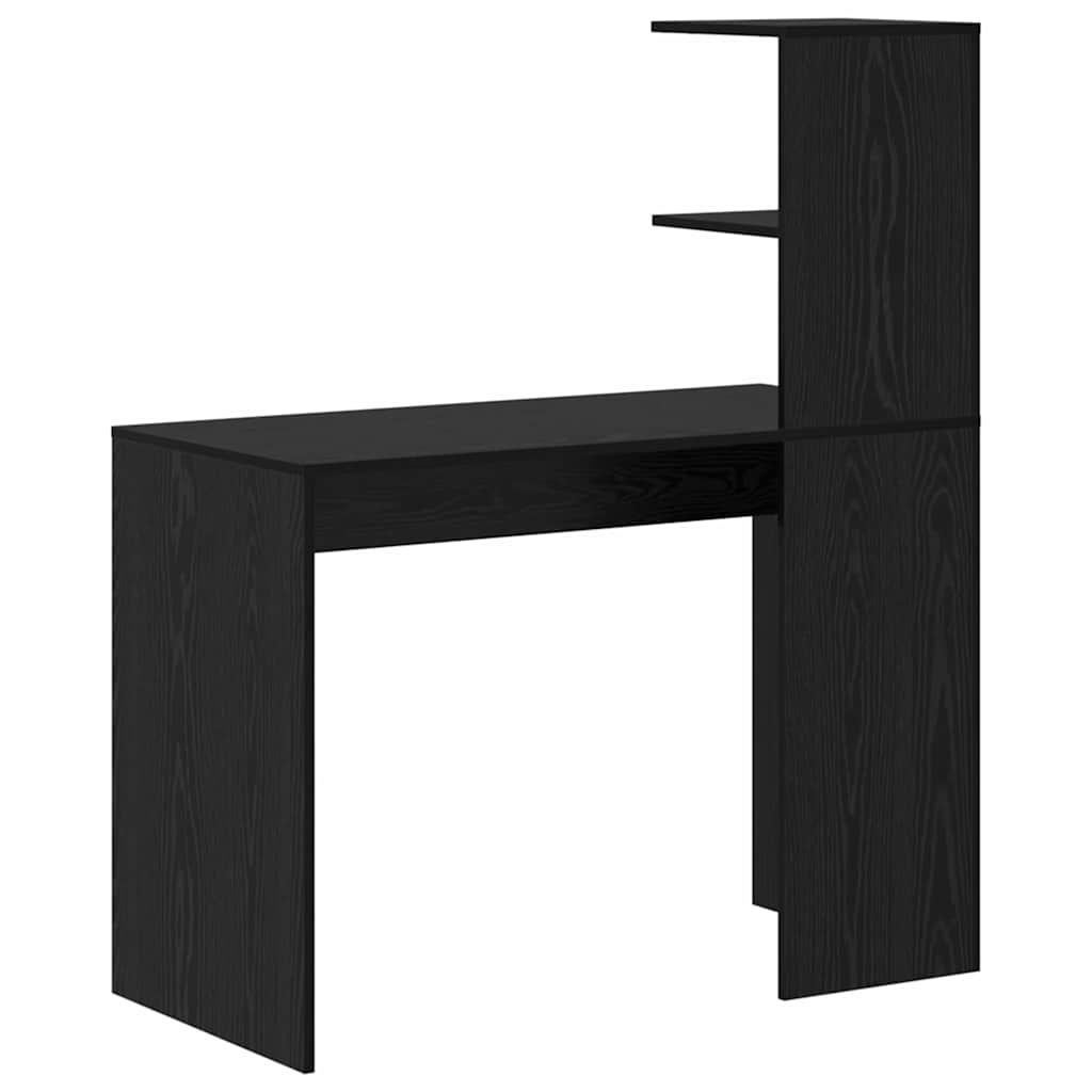 Bureau Chêne noir 102 x 50 x 124 cm Bois d'ingénierie - XIOS