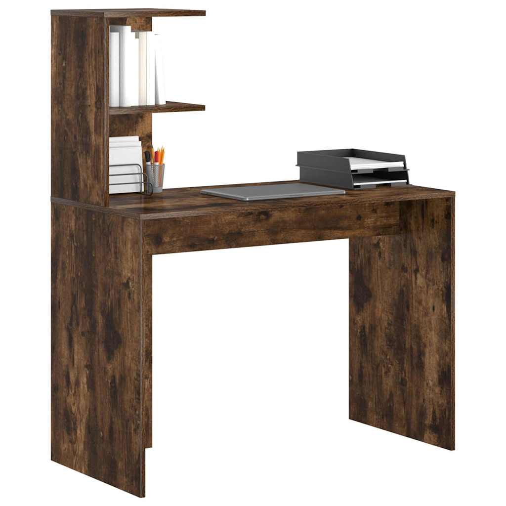 Bureau Chêne fumé 102 x 50 x 124 cm Bois d'ingénierie - XIOS