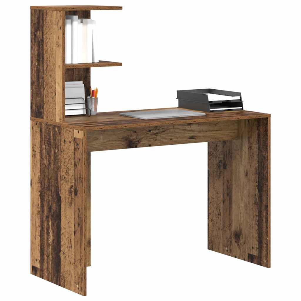 Bureau Bois Ancien 102 x 50 x 124 cm Bois d'ingénierie - XIOS