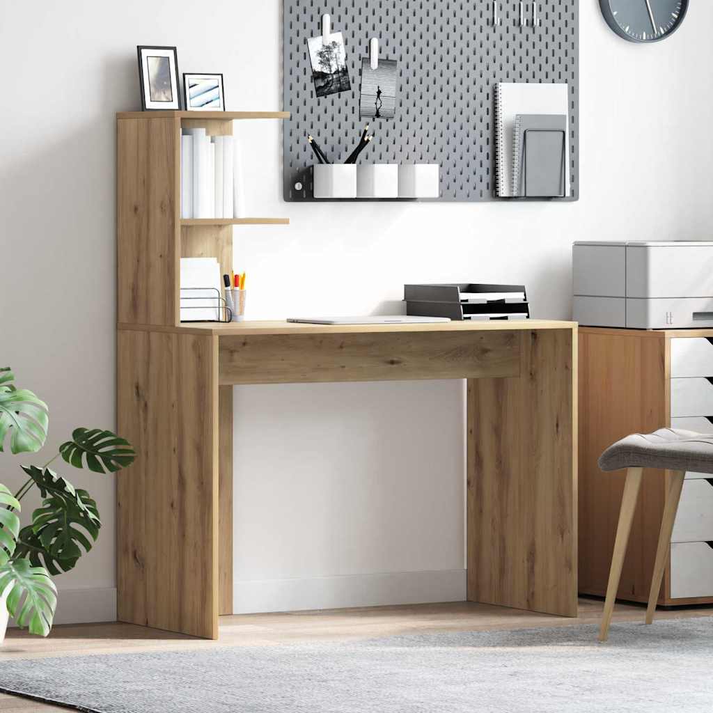 Bureau Chêne artisanal 102 x 50 x 124 cm Bois d'ingénierie - XIOS