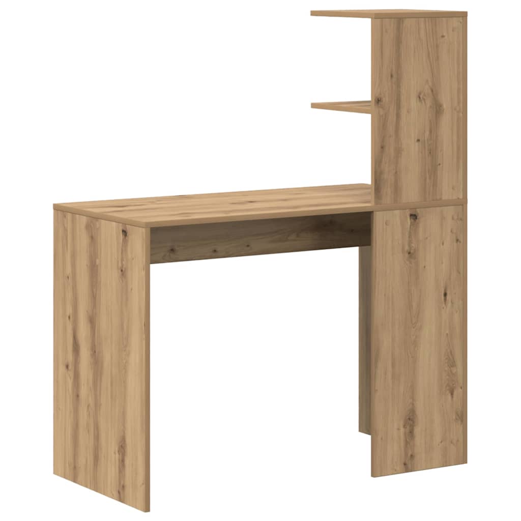 Bureau chêne artisanal 102 x 50 x 124 cm Bois d'ingénierie - XIOS