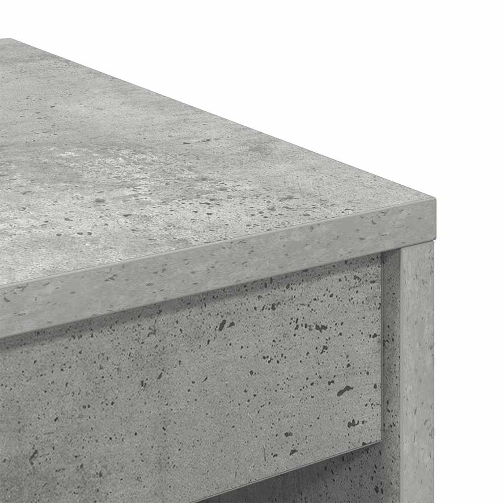 Bureau Gris béton 60 x 40 x 76 cm