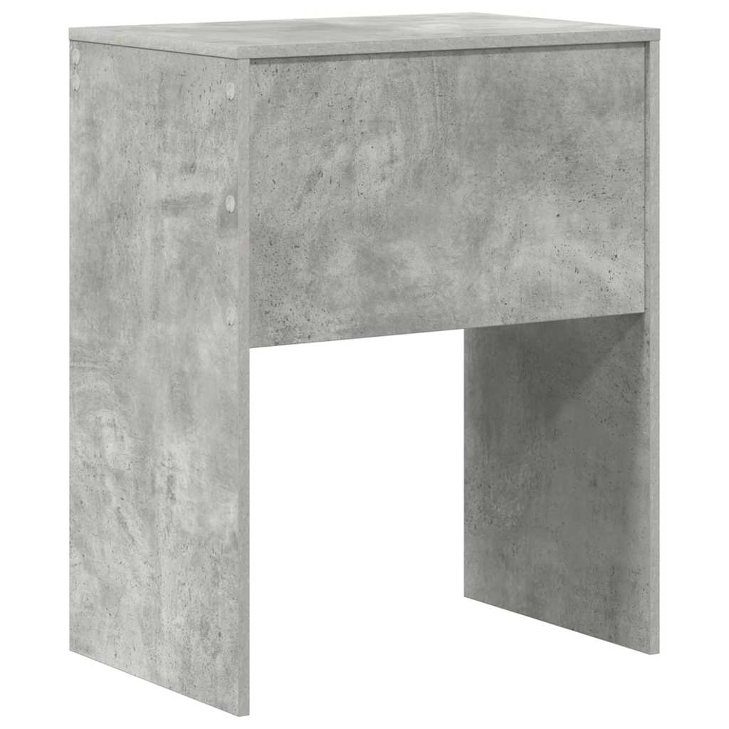 Bureau Gris béton 60 x 40 x 76 cm Bois d'ingénierie - XIOS