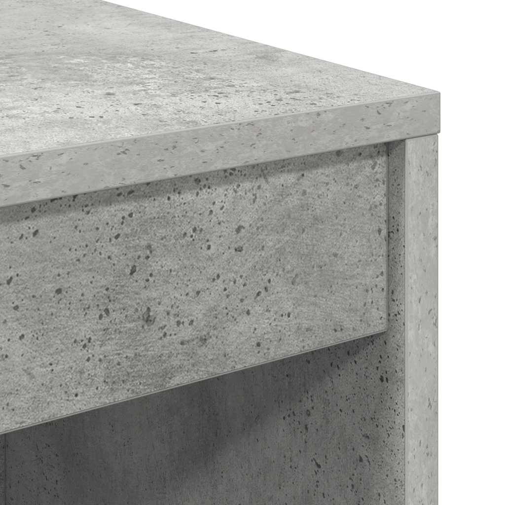 Bureau Gris béton 80 x 40 x 76 cm - XIOS