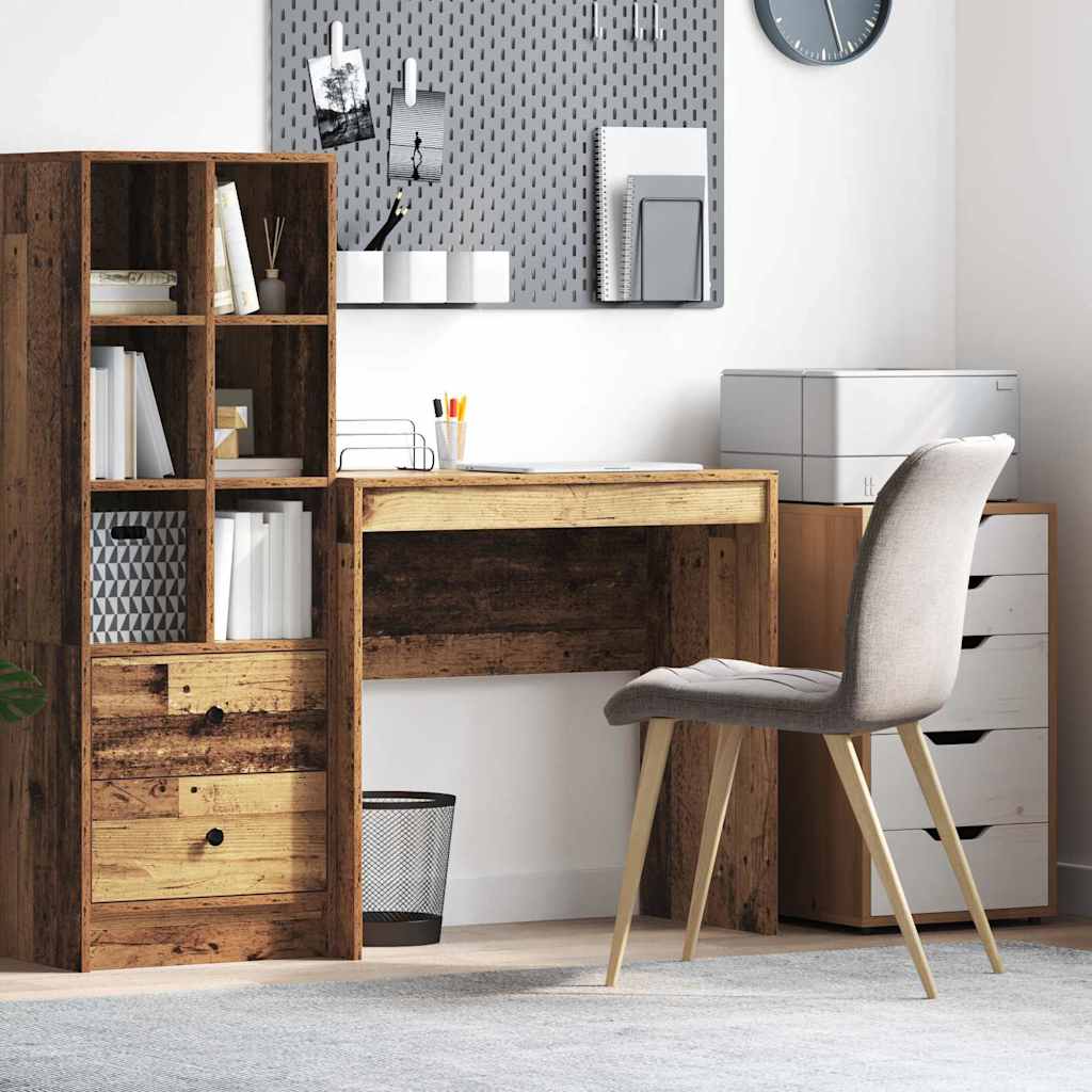 Bureau Bois ancien 80 x 40 x 76 cm - XIOS